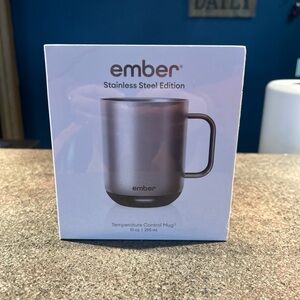 Ember Stainless Steel Edition Temperature Control Mug - Silver